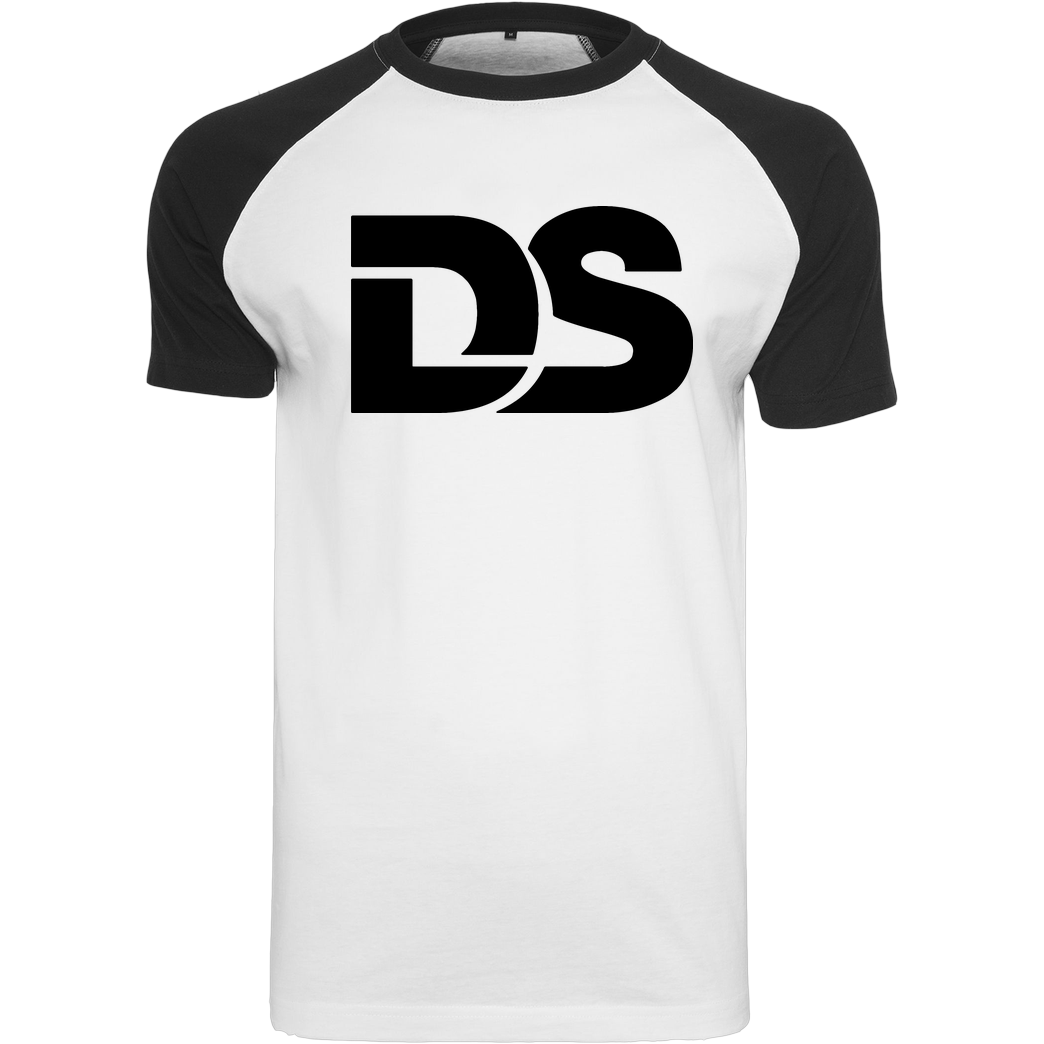 DerSorbus DerSorbus - Old school Logo T-Shirt Raglan Tee white