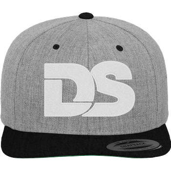 DerSorbus - Oldschool Logo Cap Cap heather grey/black