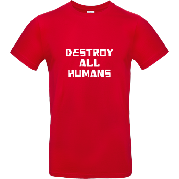 destroy all humans B&C EXACT 190 - Red