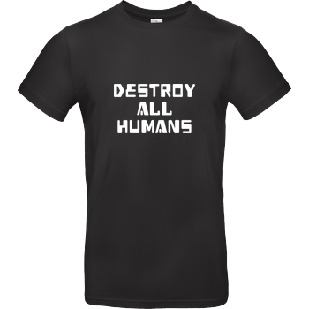 destroy all humans B&C EXACT 190 - Black