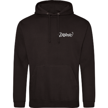 Dreemer - Lettering embroidered JH Hoodie - Schwarz
