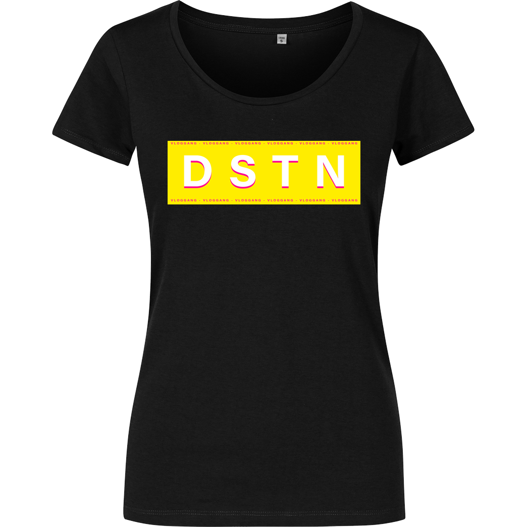 Dustin Dustin Naujokat - DSTN T-Shirt Girlshirt schwarz