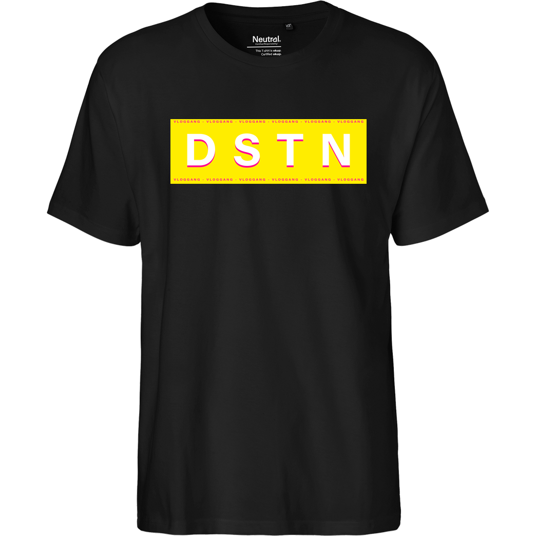 Dustin Dustin Naujokat - DSTN T-Shirt Fairtrade T-Shirt - black