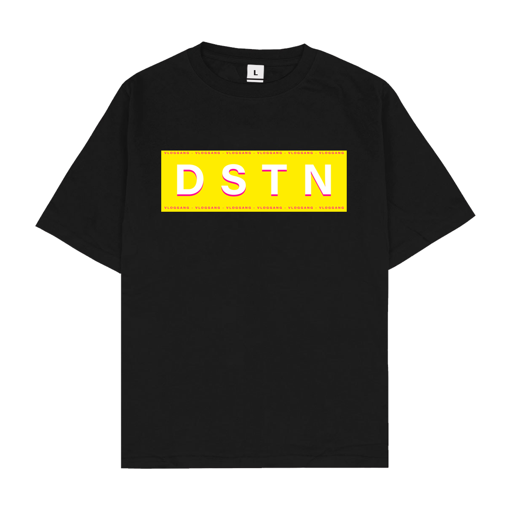 Dustin Dustin Naujokat - DSTN T-Shirt Oversize T-Shirt - Black