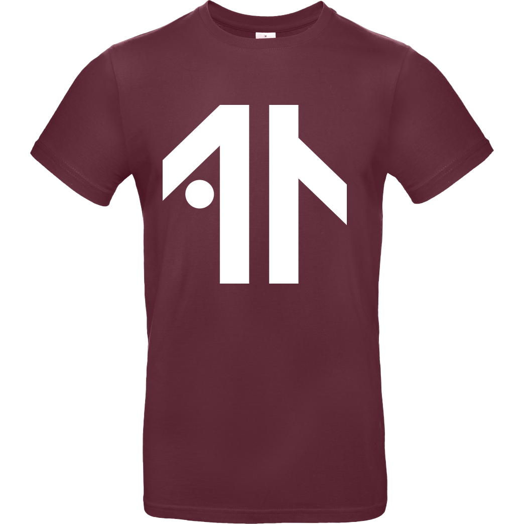 Dustin Dustin Naujokat - Logo T-Shirt B&C EXACT 190 - Burgundy