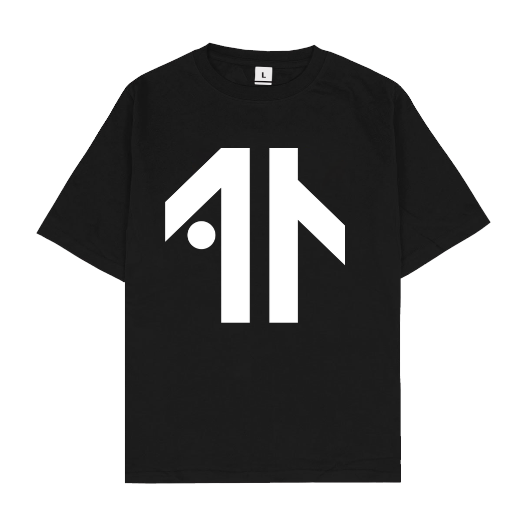 Dustin Dustin Naujokat - Logo T-Shirt Oversize T-Shirt - Black