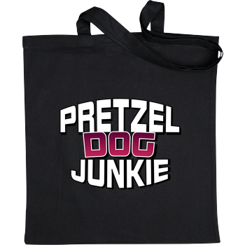 Ehrliches Essen - Pretzel Dog Junkie Bag Black