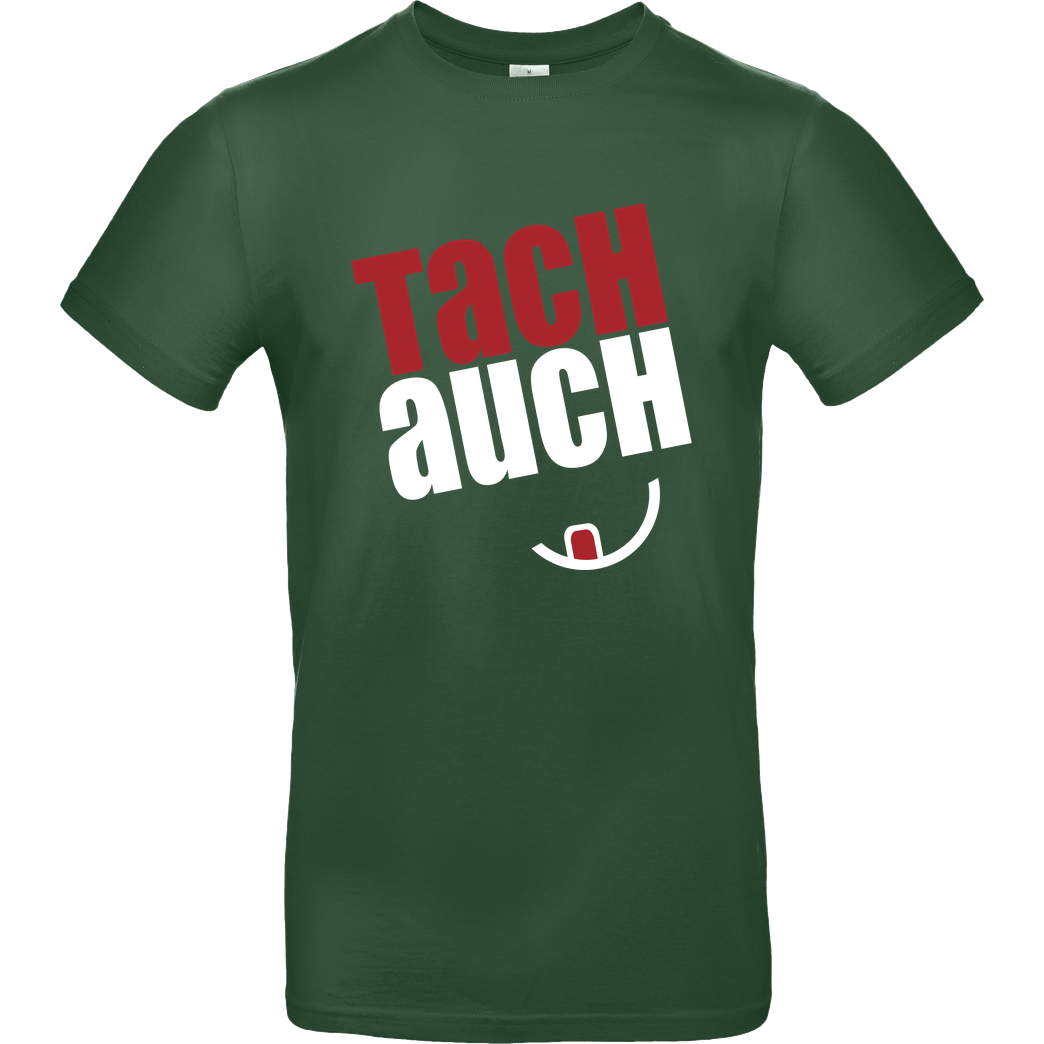 Ehrliches Essen Ehrliches Essen - Tachauch weiss T-Shirt B&C EXACT 190 -  Bottle Green