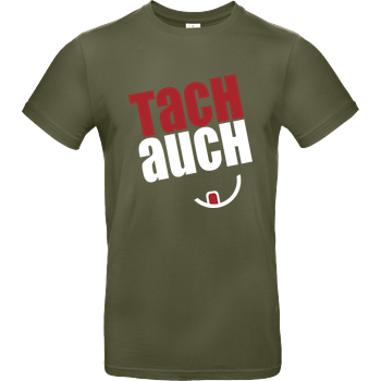 Ehrliches Essen - Tachauch weiss B&C EXACT 190 - Khaki