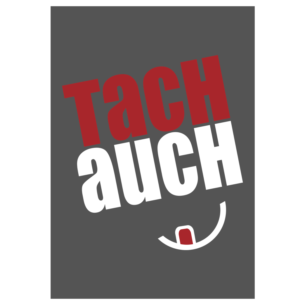Ehrliches Essen Ehrliches Essen - Tachauch weiss Druck Art Print grey