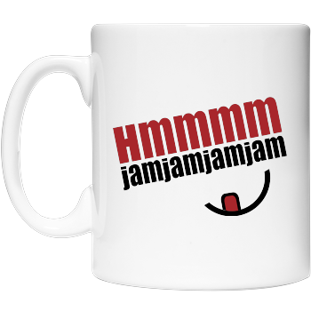 Ehrliches Essen - hmmmm jamjamjamjam schwarz Coffee Mug