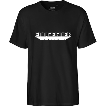 Endgegner Fairtrade T-Shirt - black