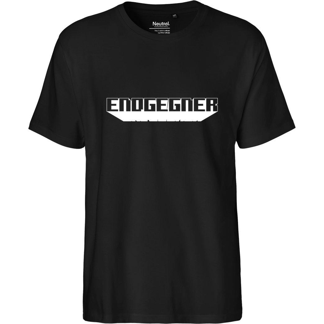 None Endgegner T-Shirt Fairtrade T-Shirt - black
