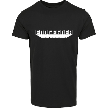 Endgegner House Brand T-Shirt - Black