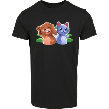 EpicStun - Cat&Dog House Brand T-Shirt - Black