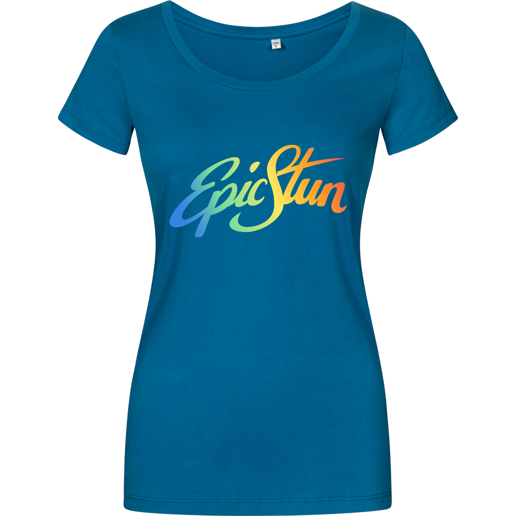EpicStun EpicStun - Color Logo T-Shirt Girlshirt petrol