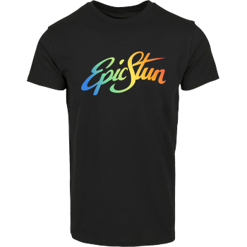 EpicStun - Color Logo House Brand T-Shirt - Black