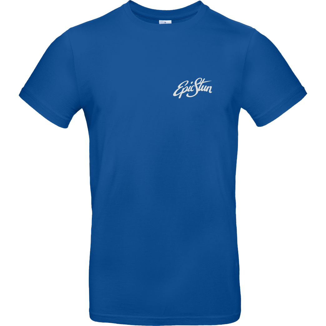 EpicStun EpicStun - Embroidered Logo T-Shirt B&C EXACT 190 - Royal Blue