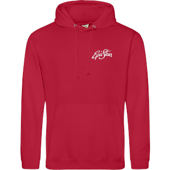 EpicStun - Embroidered Logo JH Hoodie - red