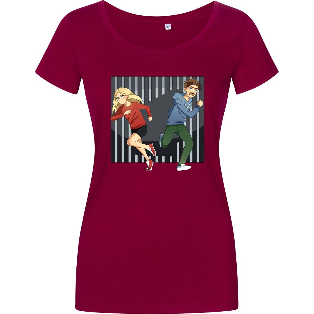 EpicStun EpicStun - Gefängnis T-Shirt Girlshirt berry