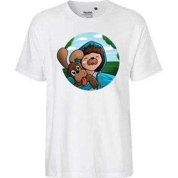 EpicStun - Hundi Fairtrade T-Shirt - white