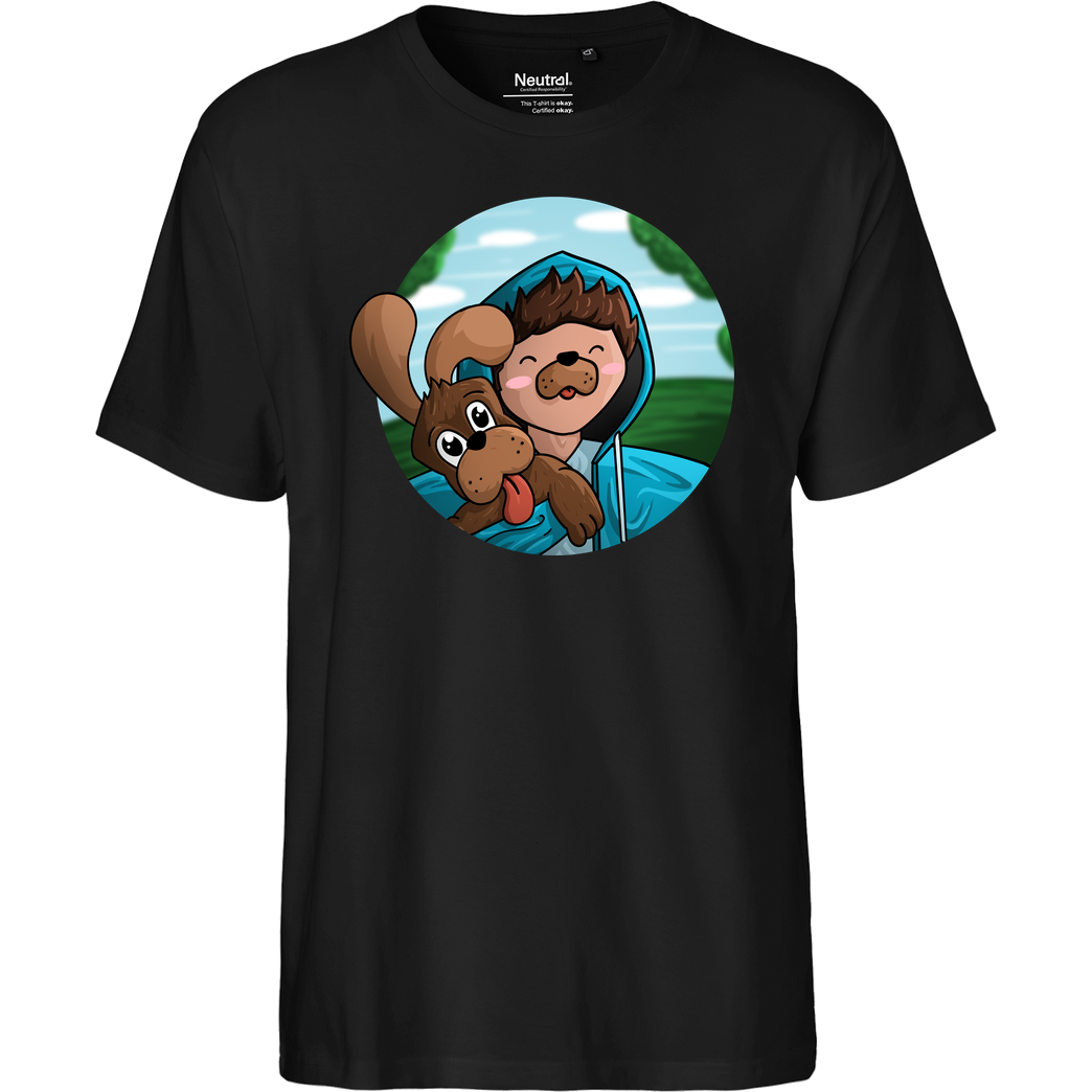 EpicStun EpicStun - Hundi T-Shirt Fairtrade T-Shirt - black