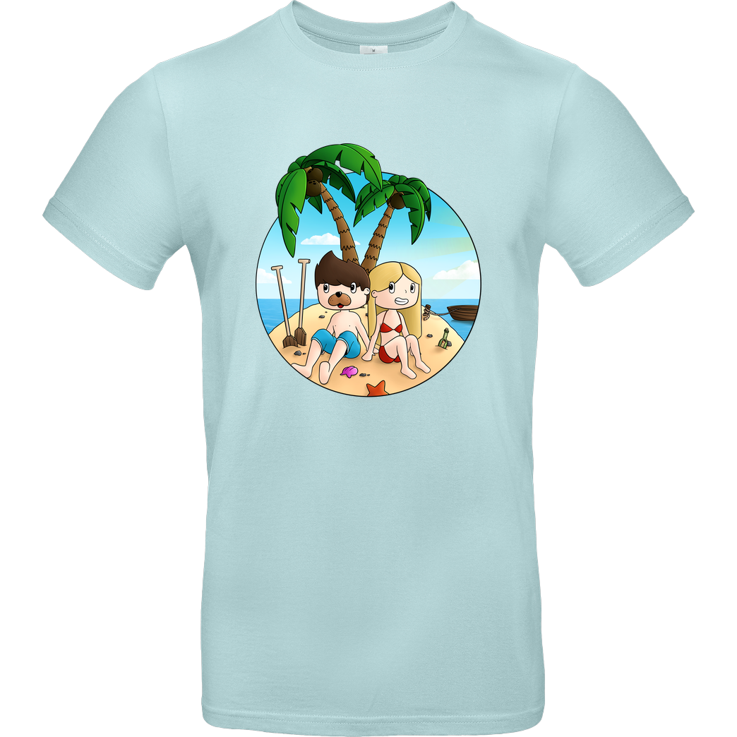 EpicStun EpicStun - Insel T-Shirt B&C EXACT 190 - Mint