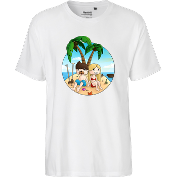 EpicStun - Insel Fairtrade T-Shirt - white