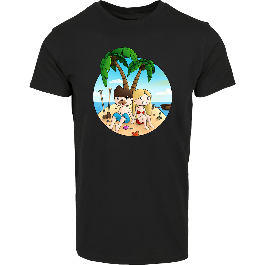 EpicStun EpicStun - Insel T-Shirt House Brand T-Shirt - Black