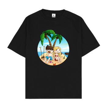 EpicStun - Insel Oversize T-Shirt - Black