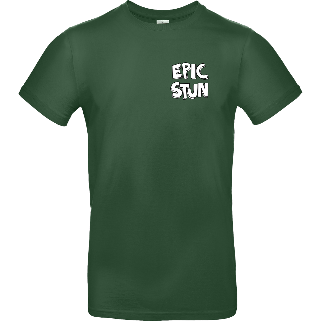 EpicStun EpicStun - Logo T-Shirt B&C EXACT 190 -  Bottle Green
