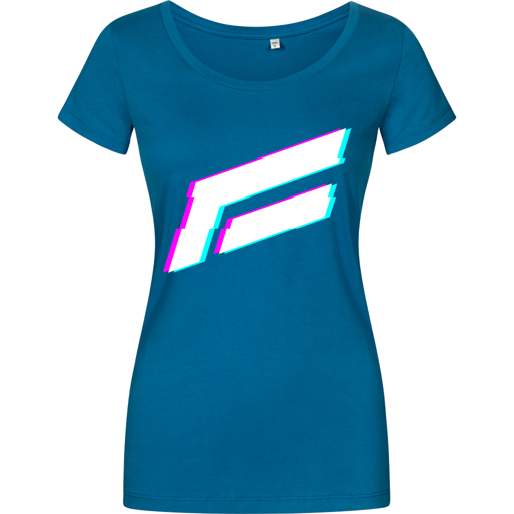 FantouGames FantouGames - Glitch T-Shirt Girlshirt petrol
