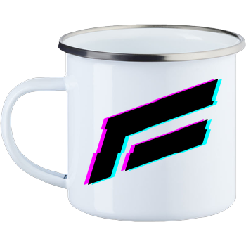 FantouGames - Glitch Enamel Mug
