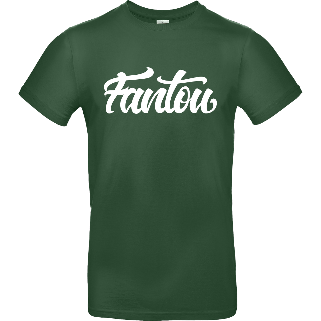 FantouGames FantouGames - Handletter Logo T-Shirt B&C EXACT 190 -  Bottle Green