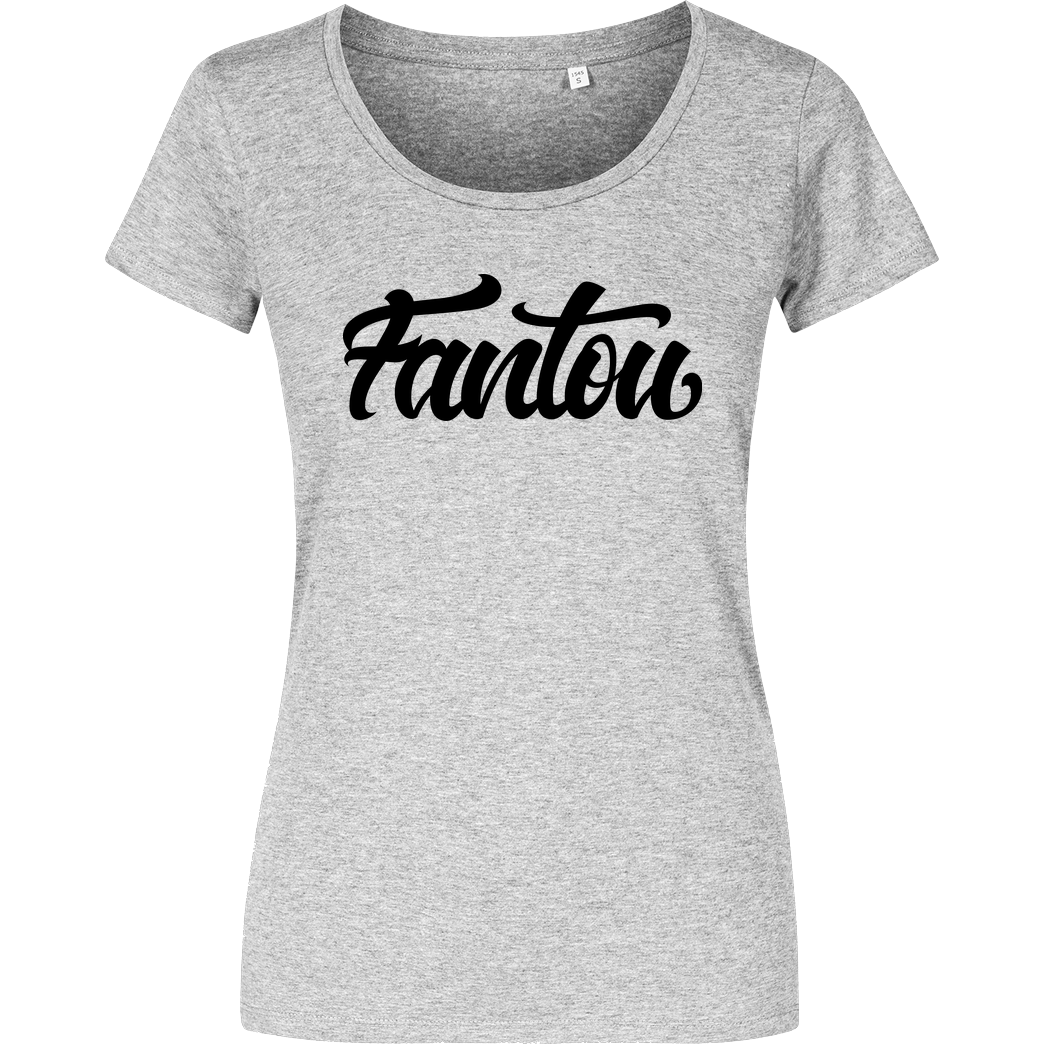 FantouGames FantouGames - Handletter Logo T-Shirt Girlshirt heather grey