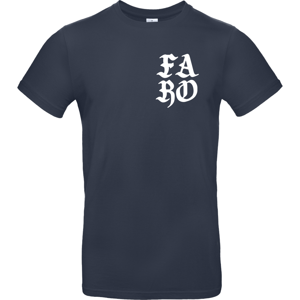 Faro Faro - FARO T-Shirt B&C EXACT 190 - Navy