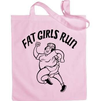 Fat Boys Run - Fat Girls Run Bag Pink