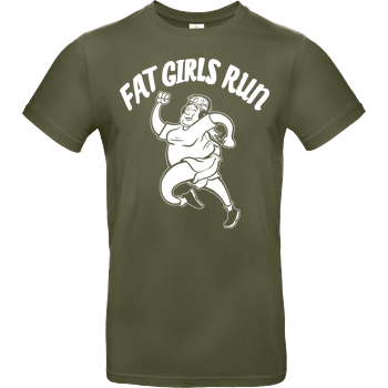 Fat Boys Run - Fat Girls Run B&C EXACT 190 - Khaki