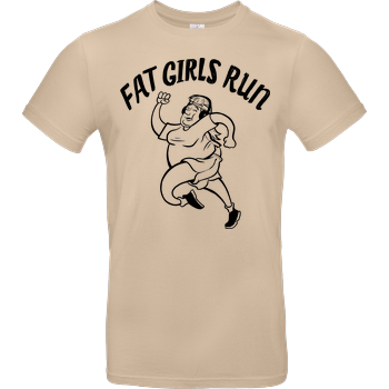Fat Boys Run - Fat Girls Run B&C EXACT 190 - Sand