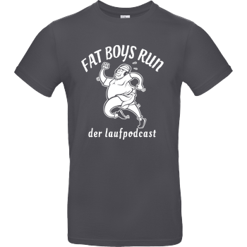 Fat Boys Run - Logo B&C EXACT 190 - Dark Grey