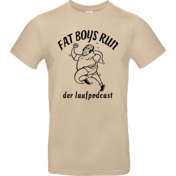 Fat Boys Run - Logo B&C EXACT 190 - Sand
