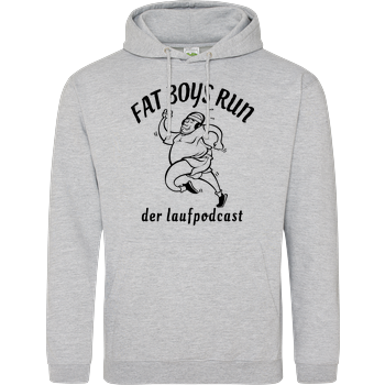 Fat Boys Run - Logo JH Hoodie - Heather Grey