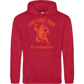 Fat Boys Run - Logo JH Hoodie - red