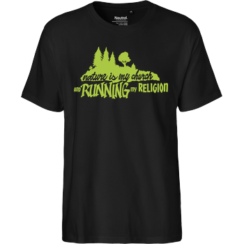 Fat Boys Run - Nature is Fairtrade T-Shirt - black