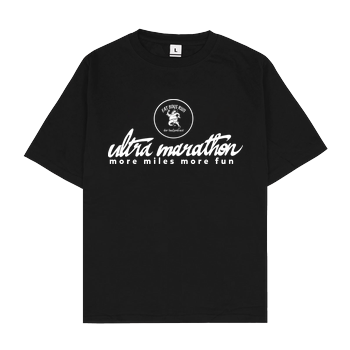 Fat Boys Run - Ultra Oversize T-Shirt - Black