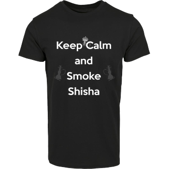FischerTV - Smoke Sisha House Brand T-Shirt - Black