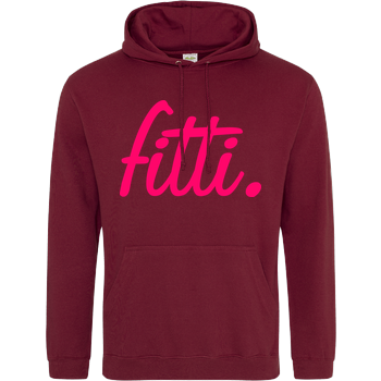 FittiHollywood - fitti. pink JH Hoodie - Bordeaux