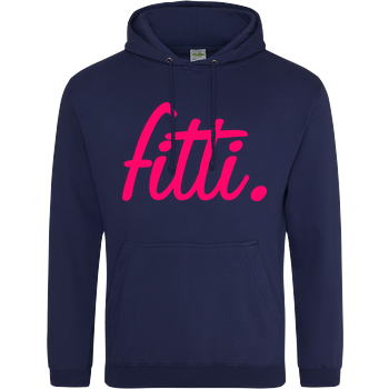 FittiHollywood - fitti. pink JH Hoodie - Navy