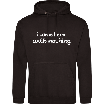 FittiHollywood - I came here with nothing JH Hoodie - Schwarz