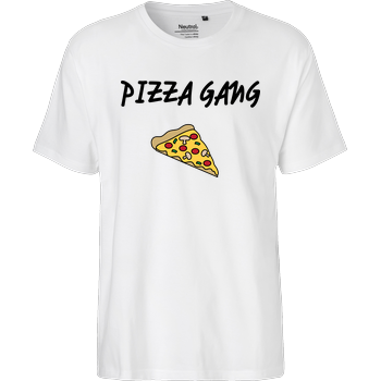 FittiHollywood- Pizza Gang Fairtrade T-Shirt - white